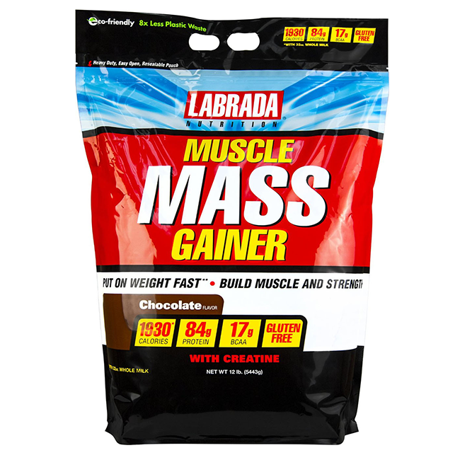 labrada muscle mass gainer 12lbs